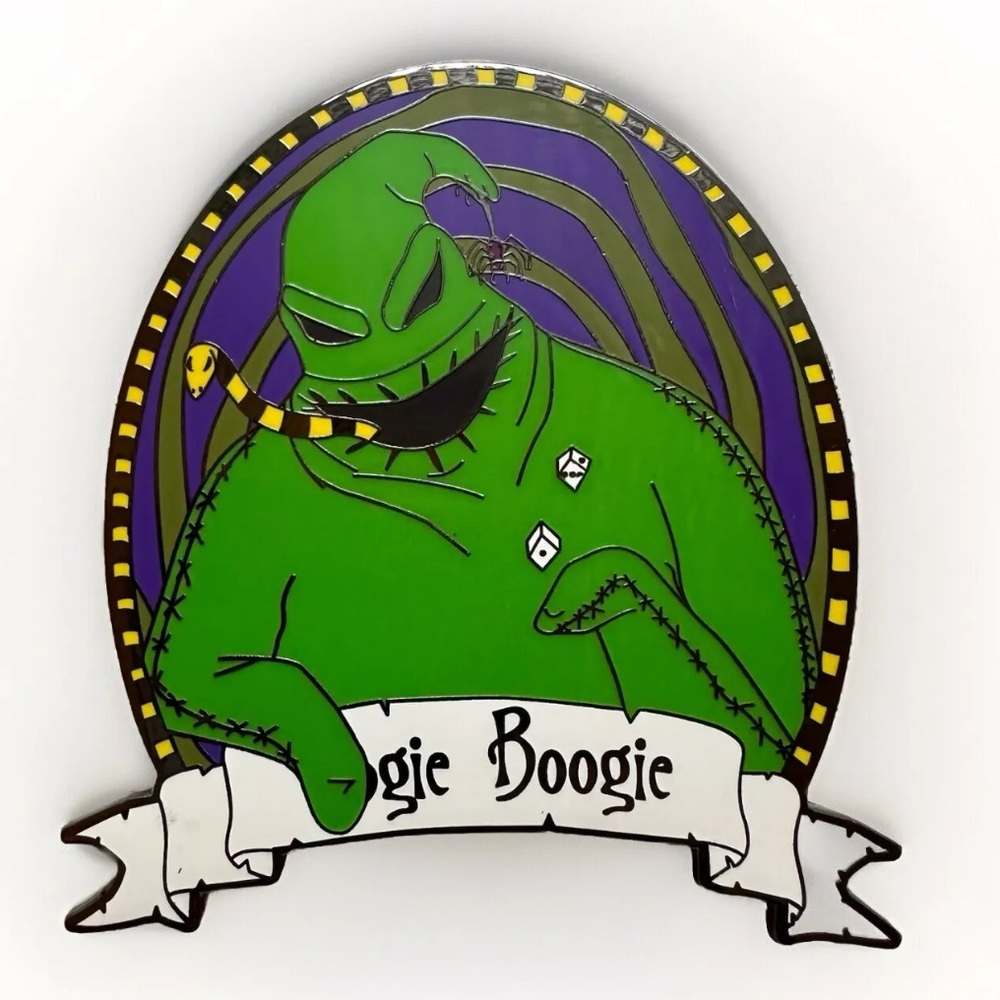 Disney Fantasy Pin Oogie Boogie NBC Nightmare Before Christmas Snake 3" Large